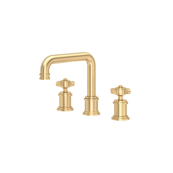 Perrin & Rowe Armstrong Widespread Bathroom Faucet With U-Spout