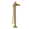 Riobel Paradox™ Thermostatic Single Hole Floor Mount Tub Filler Trim
