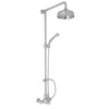 ROHL Arcana Exposed Wall Mount Thermostatic Shower With Volume Control