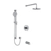 Riobel GS Shower Kit 1345 Trim - Chrome | TKIT1345GS-6 ( Ceiling Arm )