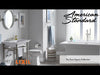 American Standard Town Square® S 2-Handle Wall Mount Faucet 1.2 gpm/4.5 L/min With Lever Handles