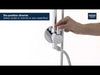 Grohe 25" Shower System with Standard Shower Arm