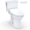 Toto Drake® Transitional Washlet®+ S5 Two-Piece Toilet - 1.28 Gpf - Universal Height