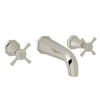 Perrin & Rowe Deco™ Wall Mount Lavatory Faucet Trim