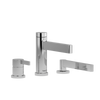 RIOBEL Paradox 3-Hole Deck Mount Tub Filler Trim