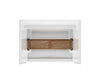 Icon SH4834 AcrylX™ Alcove Center Drain One-piece Shower in White