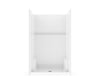 Icon SH4834 AcrylX™ Alcove Center Drain One-piece Shower in White