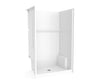 Icon SH4834 AcrylX™ Alcove Center Drain One-piece Shower in White