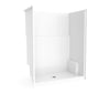 Icon SH6036 AcrylX™ Alcove Center Drain One-Piece Shower in White