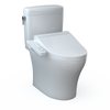 Toto Aquia Iv Cube® Washlet®+ C2 Two-Piece Toilet - 1.28 & 0.9 Gpf - Universal Height