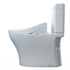 Toto Aquia Iv Cube® Washlet®+ C2 Two-Piece Toilet - 1.28 & 0.9 Gpf - Universal Height
