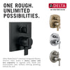 Delta MultiChoice Universal Integrated Shower Diverter Rough Universal Inlets / Outlets