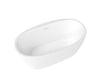 Maax Hatto 6732 Acrylic Freestanding Center Drain Bathtub #107836 - Golzar Home
