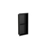 Zitta Brushed stainless steel niche 24" x 12"