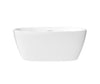 Maax Hatto 6732 Acrylic Freestanding Center Drain Bathtub #107836 - Golzar Home
