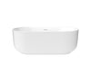 Maax Ommu 6732 Acrylic Freestanding Center Drain Bathtub #107834 - Golzar Home
