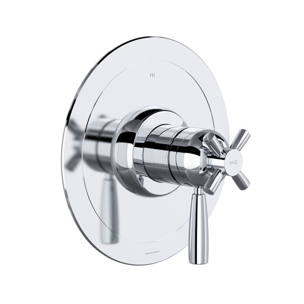 Perrin & Rowe Holborn 1/2" Thermostatic & Pressure Balance Trim With 3 Functions (Shared) With Lever Handle - THB23W1LS