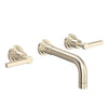 ROHL Lombardia Wall Mount Widespread Bathroom Faucet