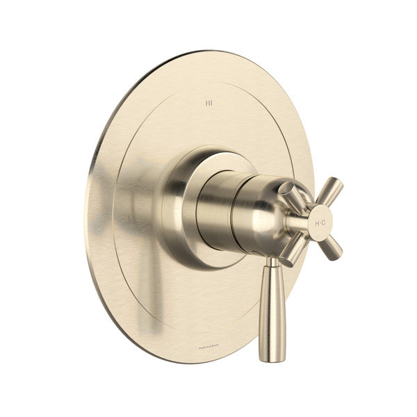 Perrin & Rowe Holborn 1/2" Thermostatic & Pressure Balance Trim With 3 Functions (Shared) With Lever Handle - THB23W1LS