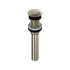 ROHL Non-Slotted Touch Seal Dome Drain With 6" Tailpiece