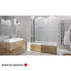 Neptune Juna 3060 IF Acrylic Alcove Bathtub in White