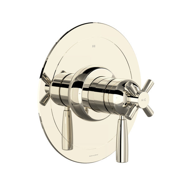 Perrin & Rowe Holborn 1/2" Thermostatic & Pressure Balance Trim With 3 Functions (Shared) With Lever Handle - THB23W1LS