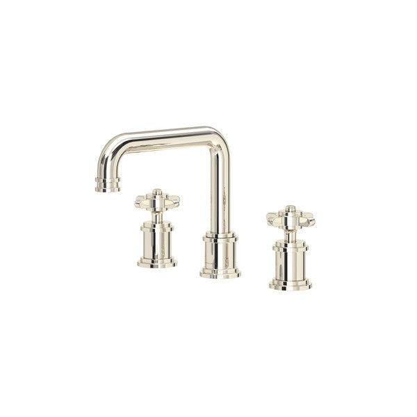 Perrin & Rowe Armstrong Widespread Bathroom Faucet With U-Spout