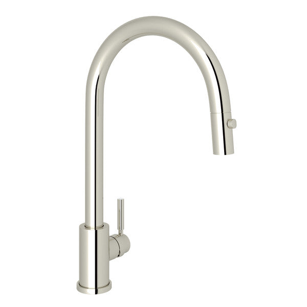 Perrin & Rowe Holborn Pulldown Kitchen Faucet - With Metal Lever Handle.4044APC