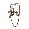 Perrin & Rowe Edwardian Exposed Wall Mount Tub Filler with Handshower