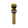 ROHL Non-Slotted Touch Seal Dome Drain With 6" Tailpiece