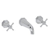 Perrin & Rowe Deco™ Wall Mount Tub Filler Trim