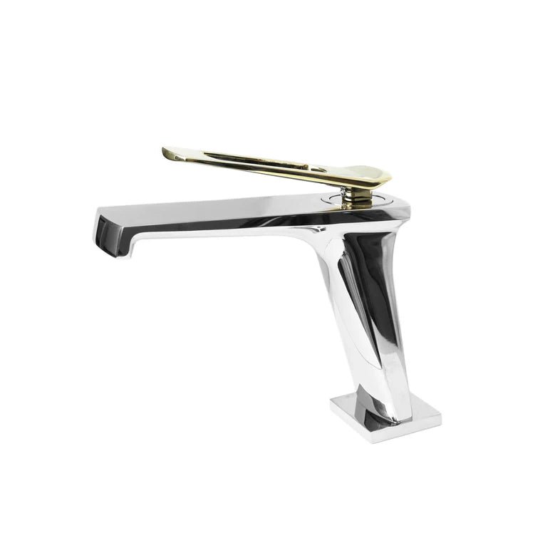 Leman Single Hole Bathroom Faucet-F11171 - Golzar Home