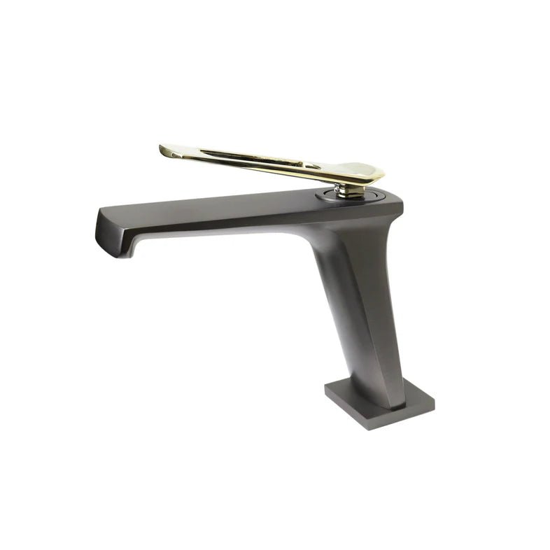 Leman Single Hole Bathroom Faucet-F11171 - Golzar Home