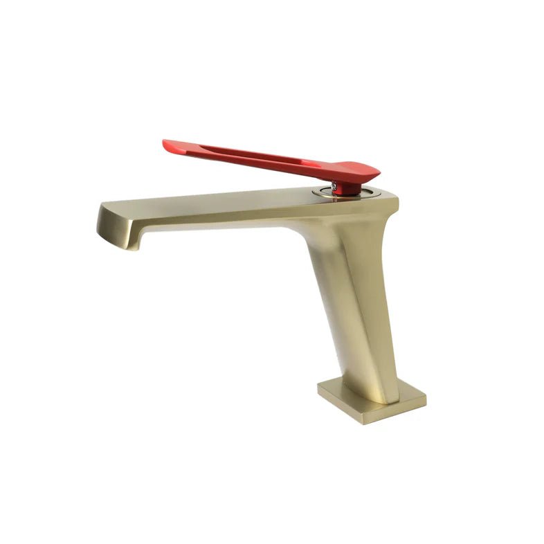 Leman Single Hole Bathroom Faucet-F11171 - Golzar Home