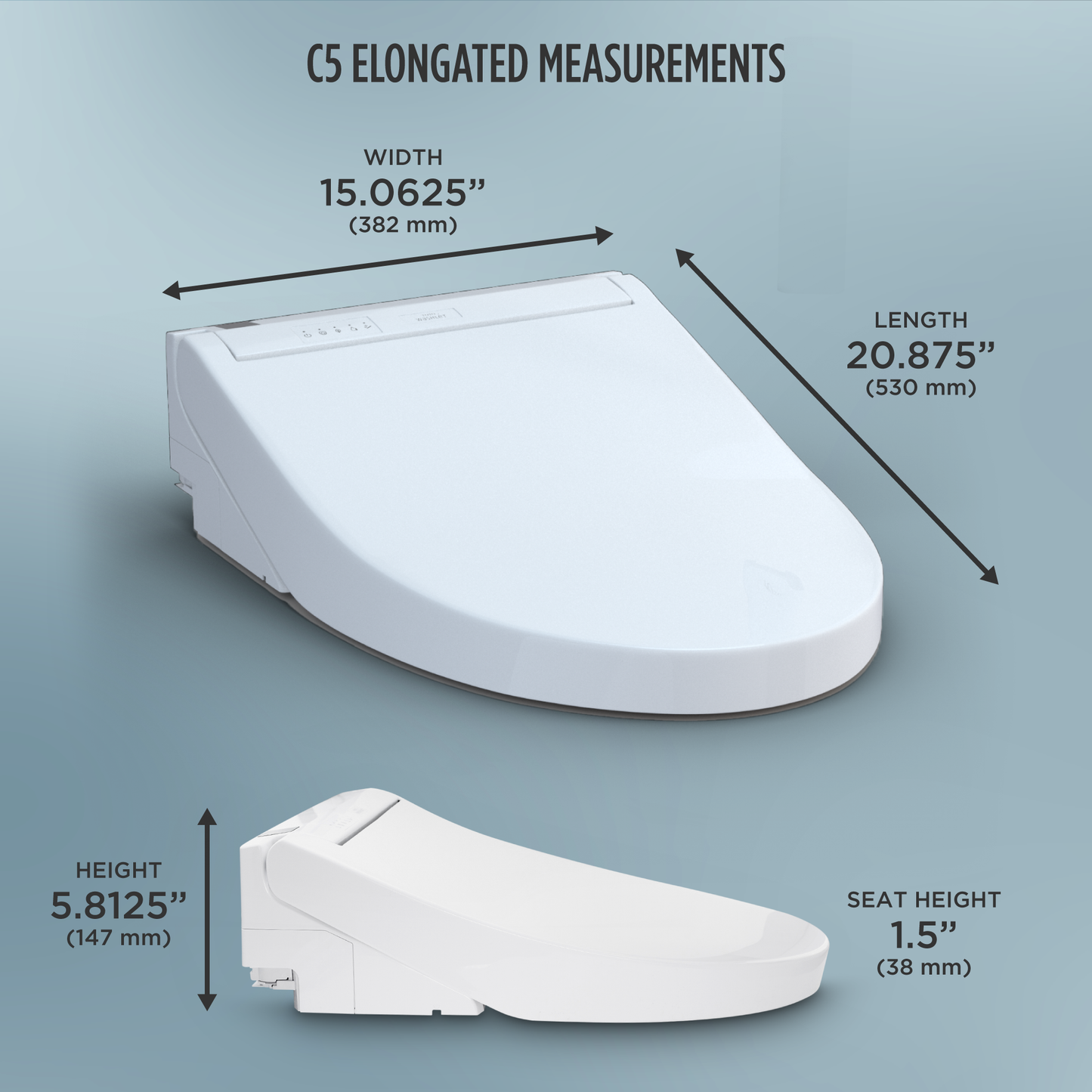 Toto Washlet C5 Elongated