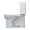 Drake® Two-piece Toilet, 1.28 GPF, Round Bowl - Universal Height Less Seat