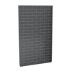 Utile 48 in. Composite Direct-to-Stud Back Wall in Origin Arctik