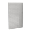 Utile 48 in. Composite Direct-to-Stud Back Wall in Origin Arctik
