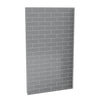 Utile 48 in. Composite Direct-to-Stud Back Wall in Origin Arctik