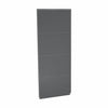 Utile 36 in. Composite Direct-to-Stud Side Wall in Metro Tux