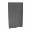 Utile 48 in. Composite Direct-to-Stud Back Wall in Metro Tux