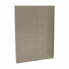 Utile 60 in. Composite Direct-to-Stud Back Wall in Metro Tux