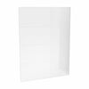 Utile 60 in. Composite Direct-to-Stud Back Wall in Metro Tux