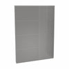Utile 60 in. Composite Direct-to-Stud Back Wall in Metro Tux
