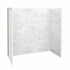 Utile 6030 Composite Direct-to-Stud Three-Piece Tub Wall Kit in Metro Tux