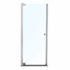 Madono 31 ½-33 ½ x 67 in. 6 mm Pivot Shower Door for Alcove Installation with Clear glass in Chrome