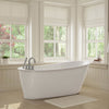 Maax Sax 6032 Acrylx End Drain In With Skirt 60 x 32-Inch Freestanding Bathtub