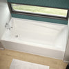 Exhibit 7236 IFS Acrylic Alcove Left-Hand Drain Bathtub in White