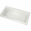 Pose 6632 IF Acrylic Alcove Left-Hand Drain Bathtub in White