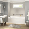 Pose 6632 IF Acrylic Alcove Left-Hand Drain Bathtub in White